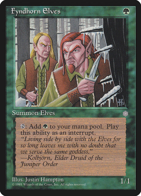 Fyndhorn Elves (244) - Ice Age (ICE)