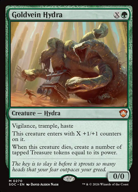 Goldvein Hydra (270) - Secrets of Strixhaven Commander (SOC)