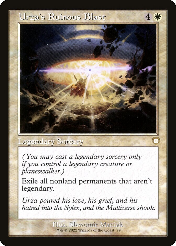 Urza's Ruinous Blast (79) - The Brothers' War Commander (BRC)