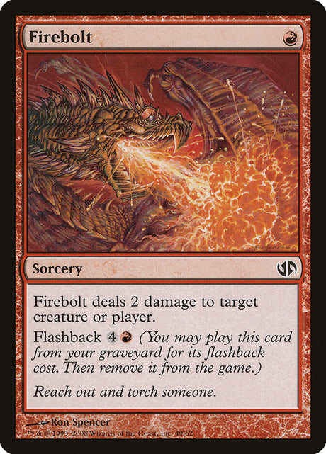 Firebolt (49) - Duel Decks: Jace vs. Chandra (DD2)