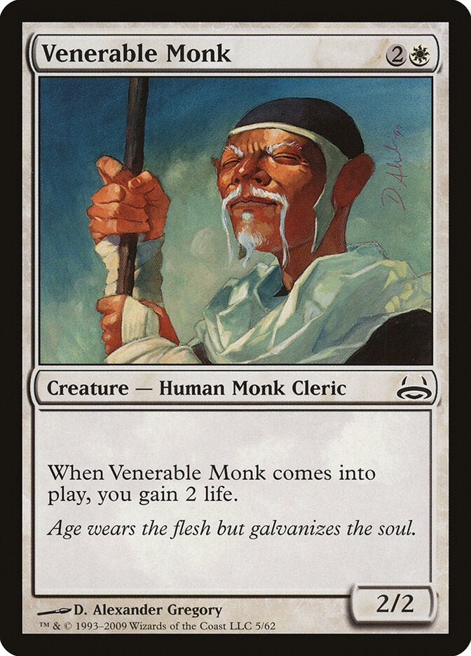 Venerable Monk (5) - Duel Decks: Divine vs. Demonic (DDC)