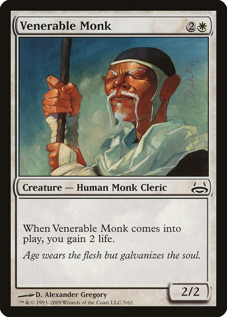 Venerable Monk (5) - Duel Decks: Divine vs. Demonic (DDC)