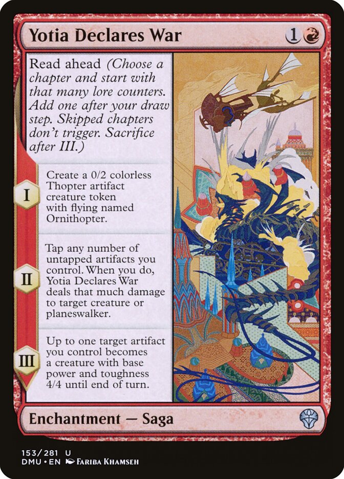 Yotia Declares War (153) - Dominaria United (DMU)