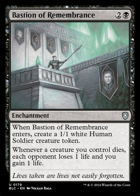 Bastion of Remembrance (179) - Bloomburrow Commander (BLC)