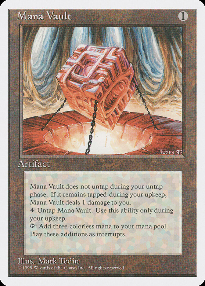 Mana Vault (334) - Fourth Edition (4ED)