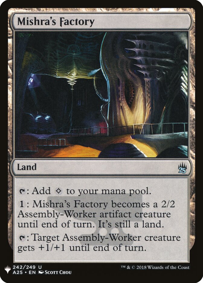 Mishra's Factory (A25-242) - The List (PLST)