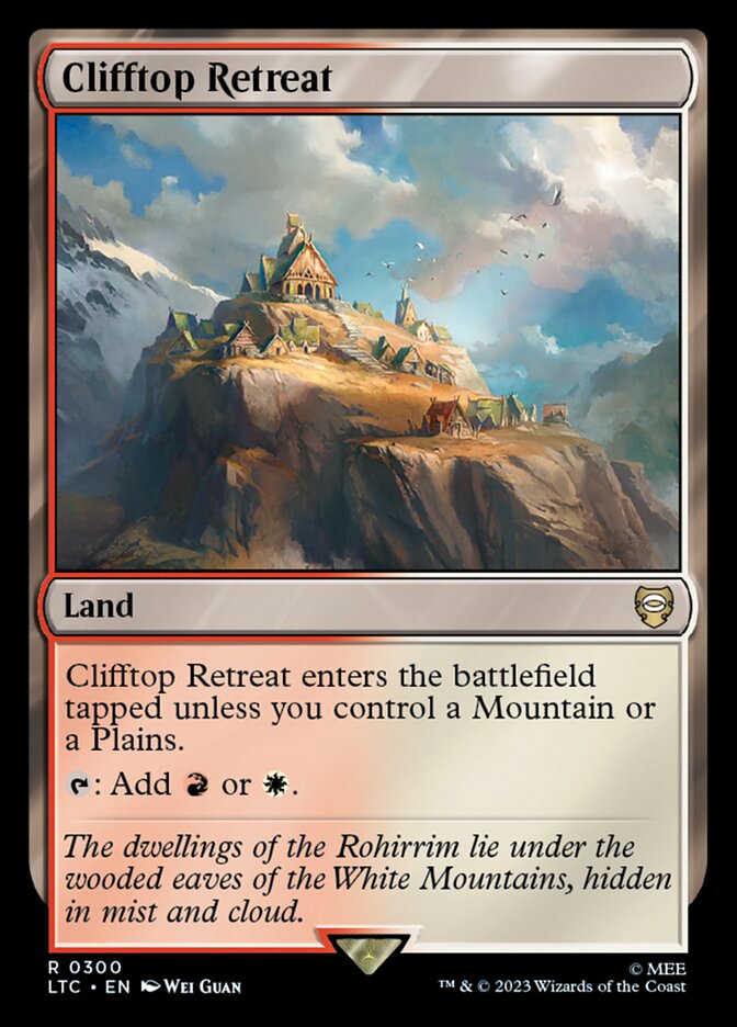 Clifftop Retreat (300) - Tales of Middle-earth Commander (LTC)