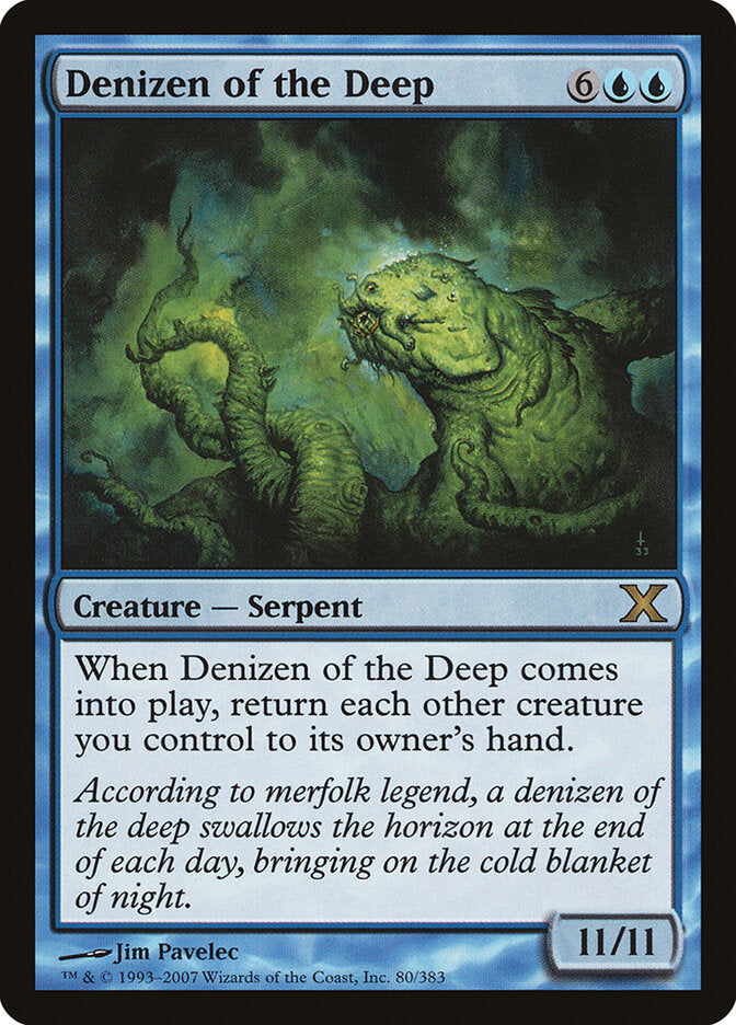 Denizen of the Deep (80) - Tenth Edition (10E)