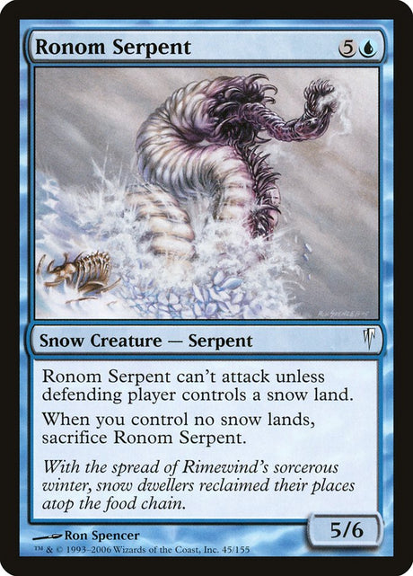 Ronom Serpent (45) - Coldsnap (CSP)
