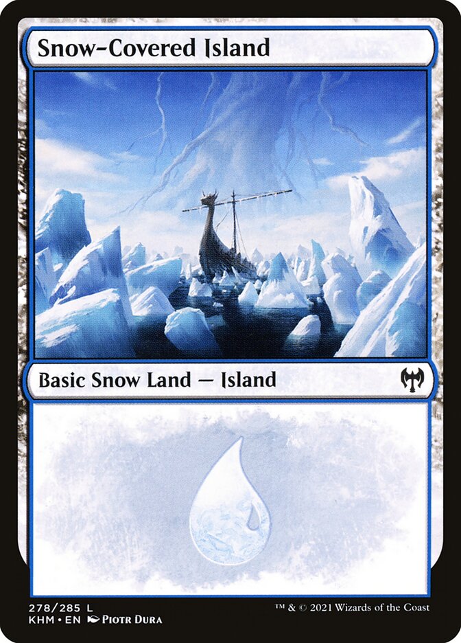 Snow-Covered Island (278) - Kaldheim (KHM)