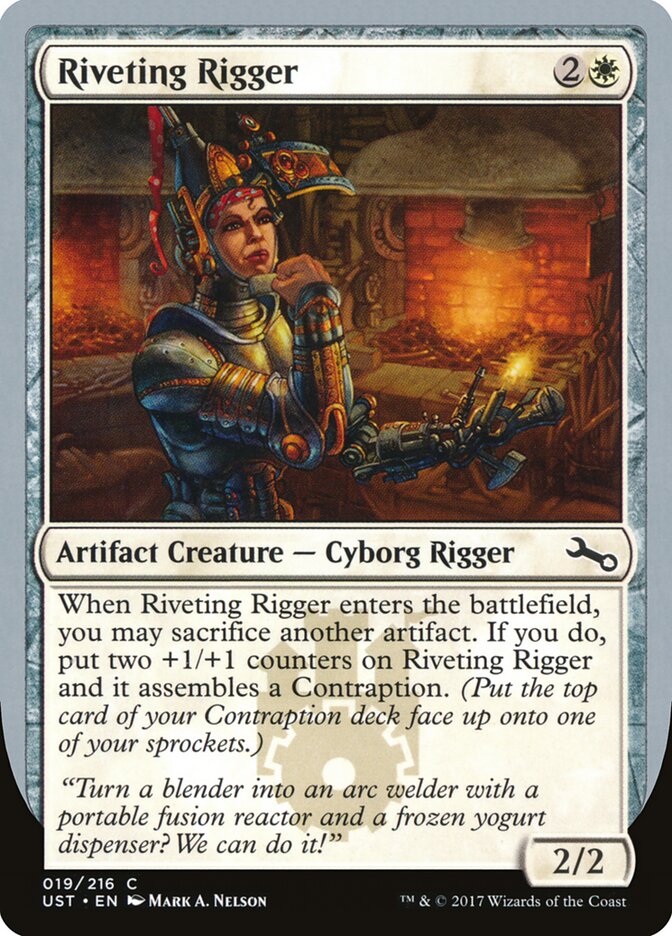 Riveting Rigger (19) - Unstable (UST)