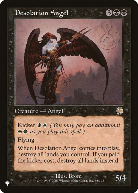 Desolation Angel (APC-38) - The List (PLST)
