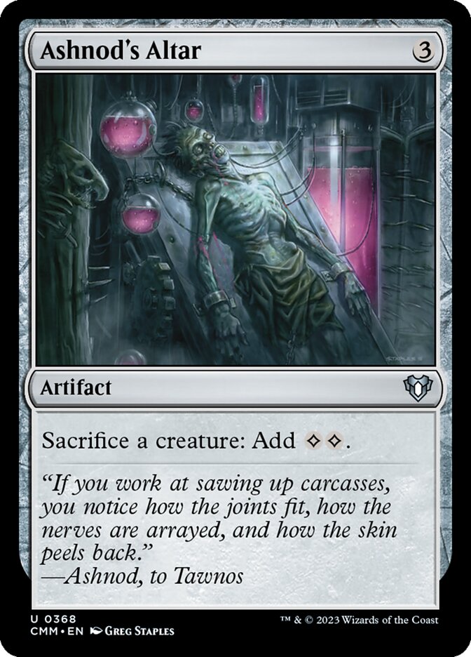Ashnod's Altar (368) - Commander Masters (CMM)