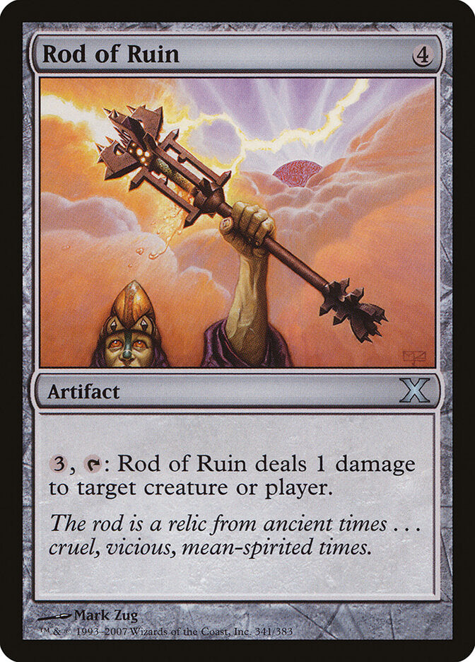 Rod of Ruin (341) - Tenth Edition (10E)