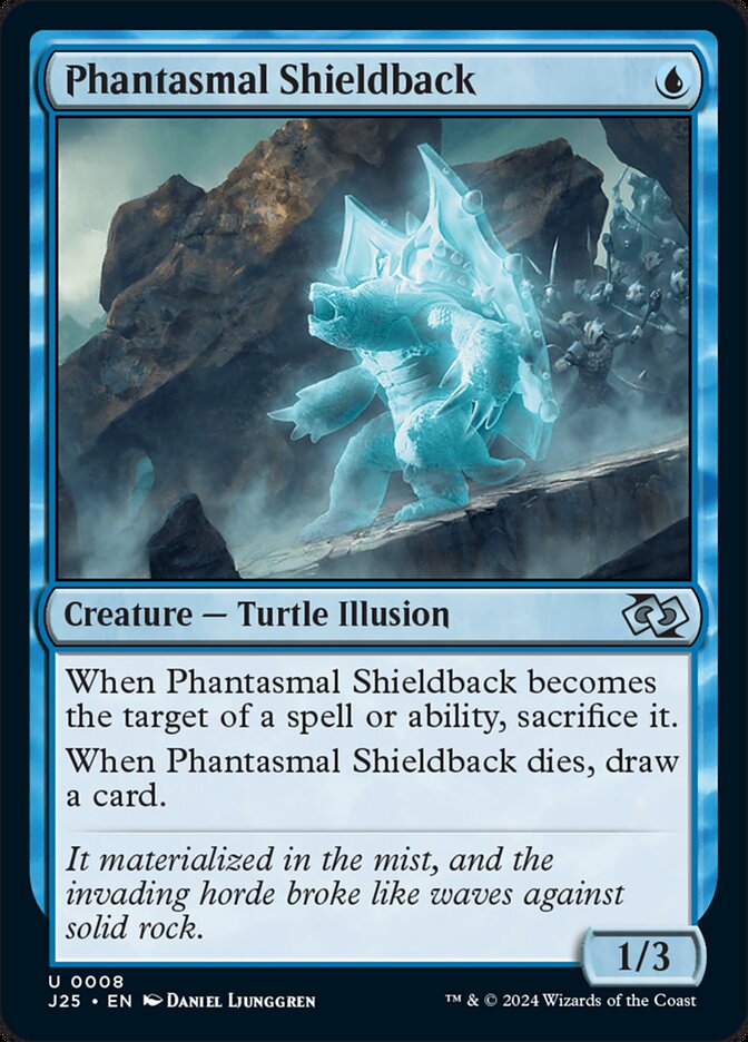 Phantasmal Shieldback (8) - Foundations Jumpstart (J25)