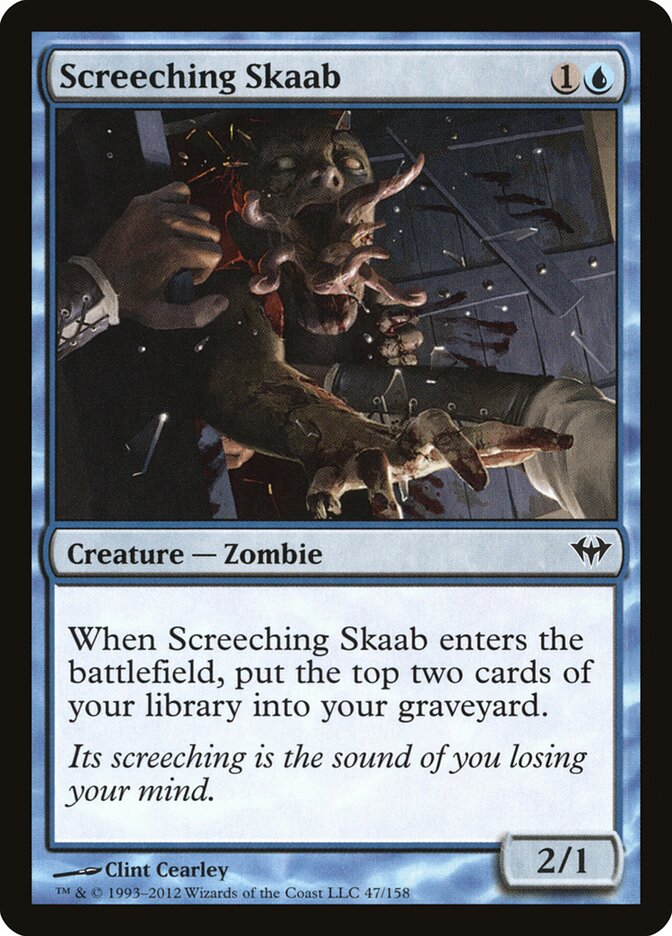 Screeching Skaab (47) - Dark Ascension (DKA)