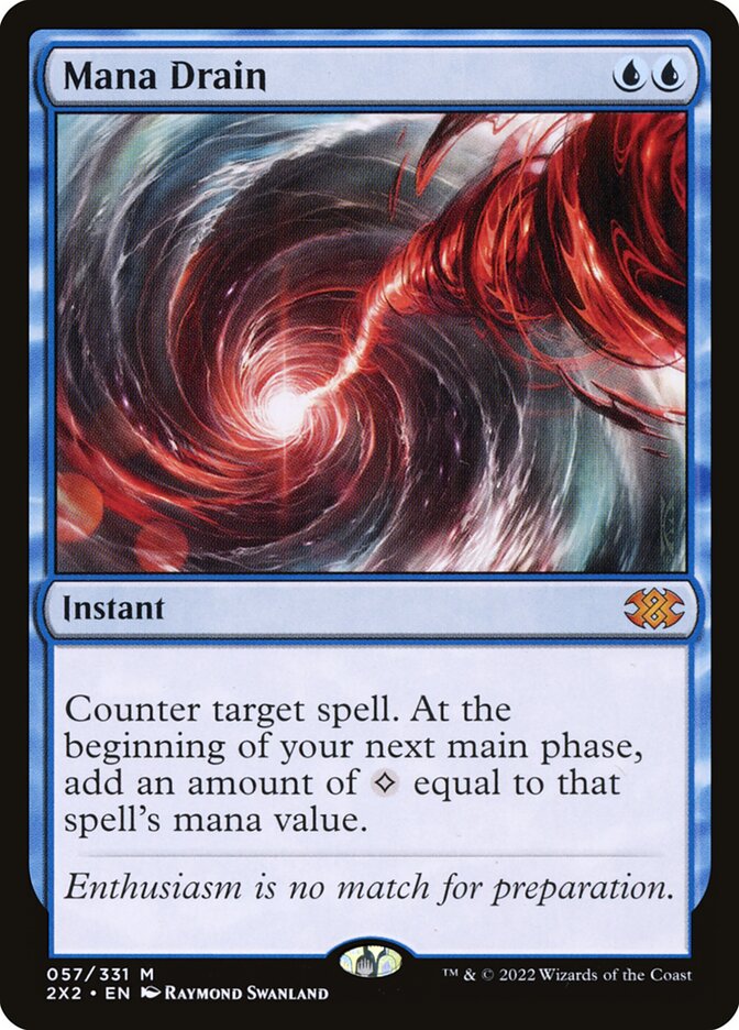 Mana Drain (57) - Double Masters 2022 (2X2)