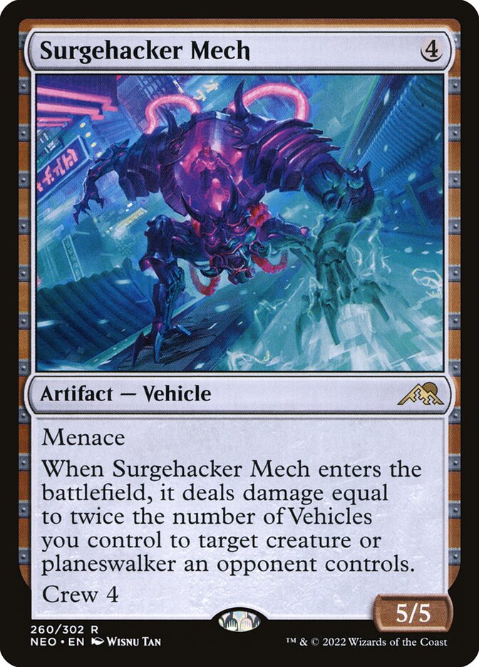Surgehacker Mech (260) - Kamigawa: Neon Dynasty (NEO)
