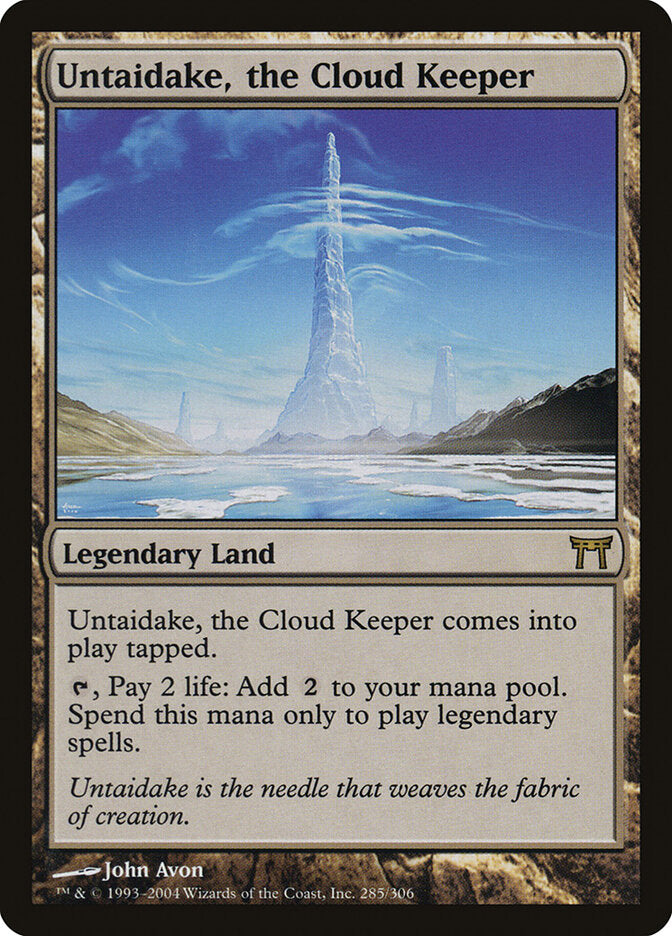 Untaidake, the Cloud Keeper (285) - Champions of Kamigawa (CHK)