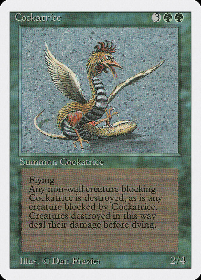 Cockatrice (189) - Revised Edition (3ED)
