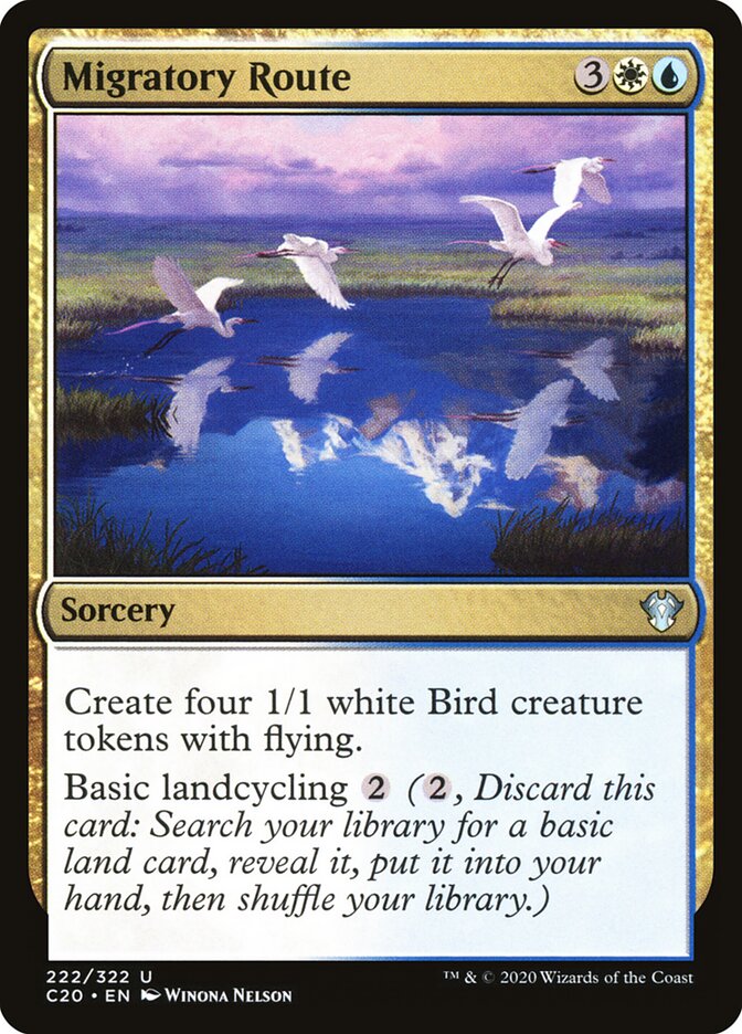 Migratory Route (222) - Commander 2020 (C20)