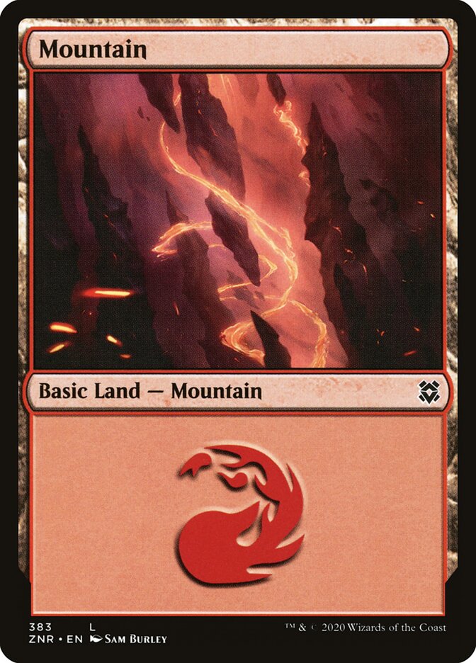 Mountain (383) - Zendikar Rising (ZNR)