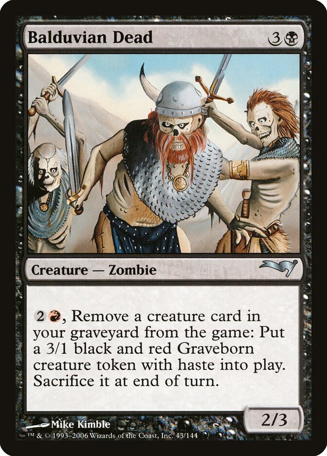 Balduvian Dead (43) - Coldsnap Theme Decks (CST)