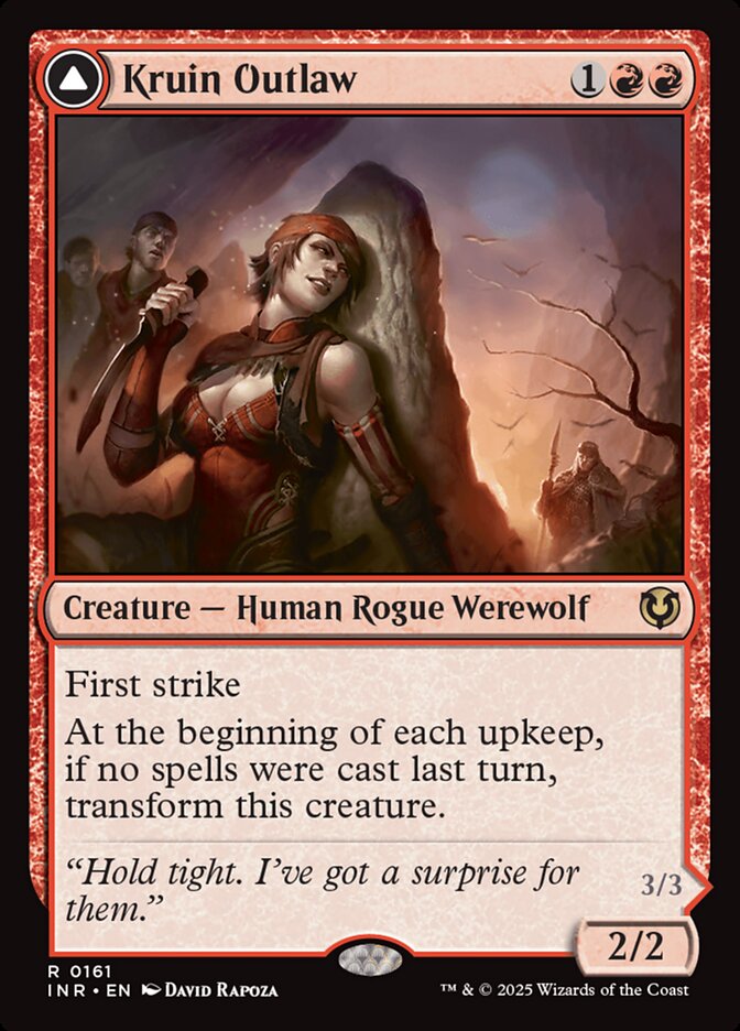 Kruin Outlaw // Terror of Kruin Pass - Innistrad Remastered (INR)