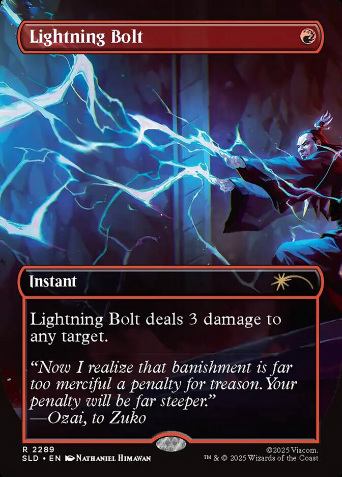 Lightning Bolt (2289) - Secret Lair Drop (SLD)