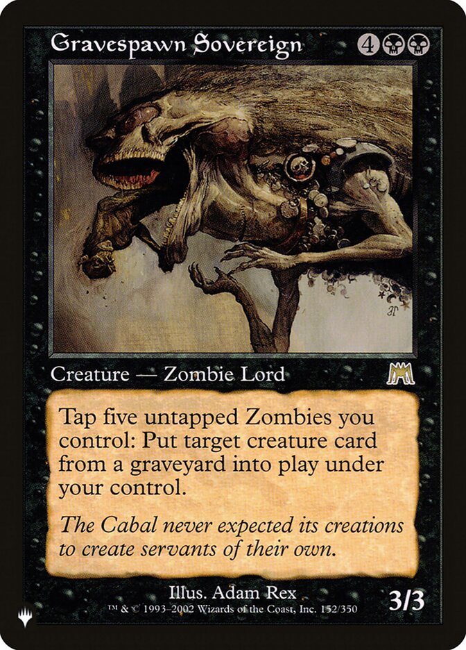Gravespawn Sovereign (ONS-152) - The List (PLST)
