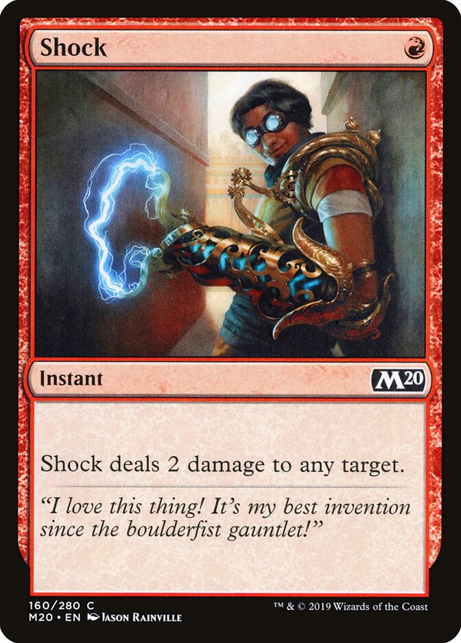 Shock (160) - Core Set 2020 (M20)