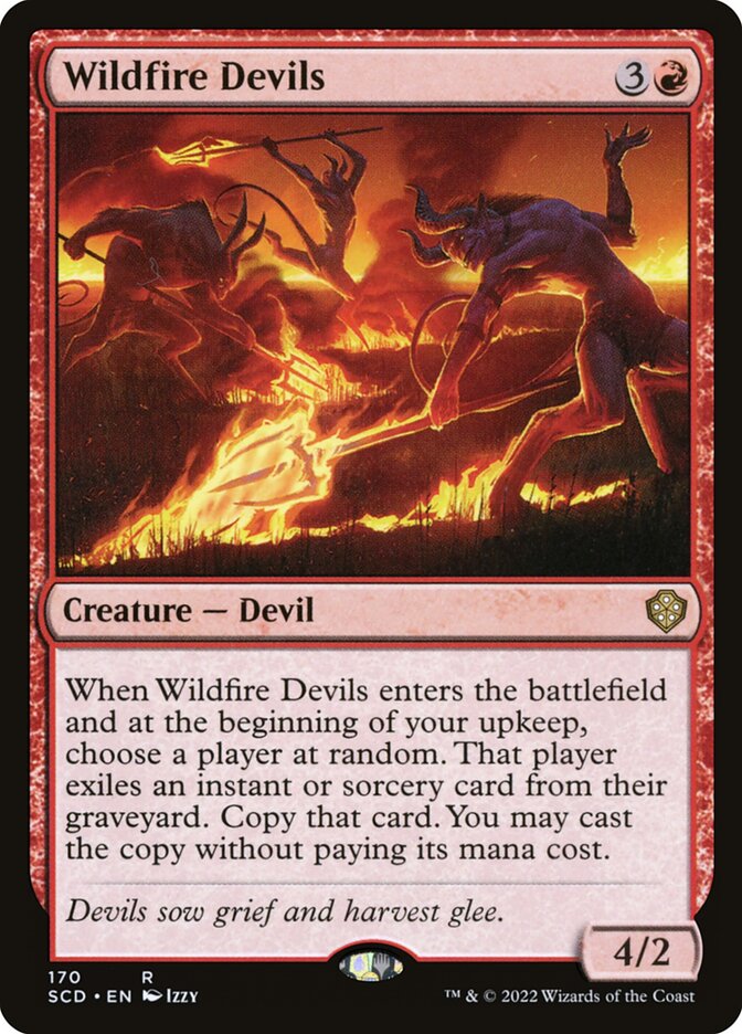 Wildfire Devils (170) - Starter Commander Decks (SCD)