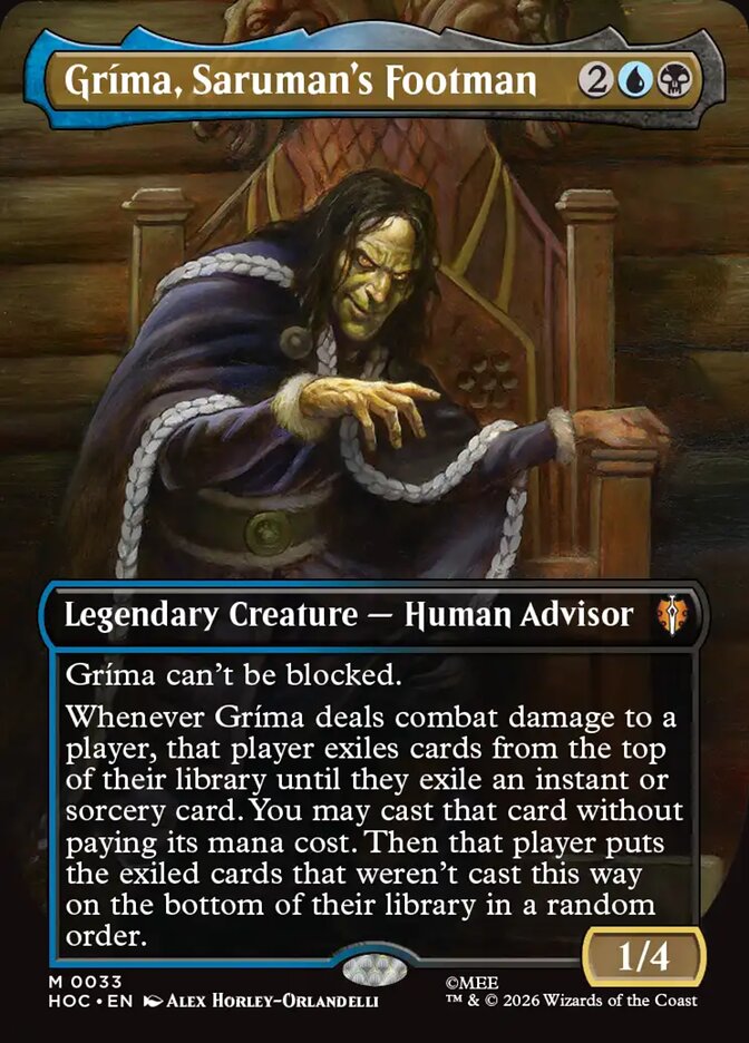 Gríma, Saruman's Footman (33) - The Hobbit Eternal (HOC)
