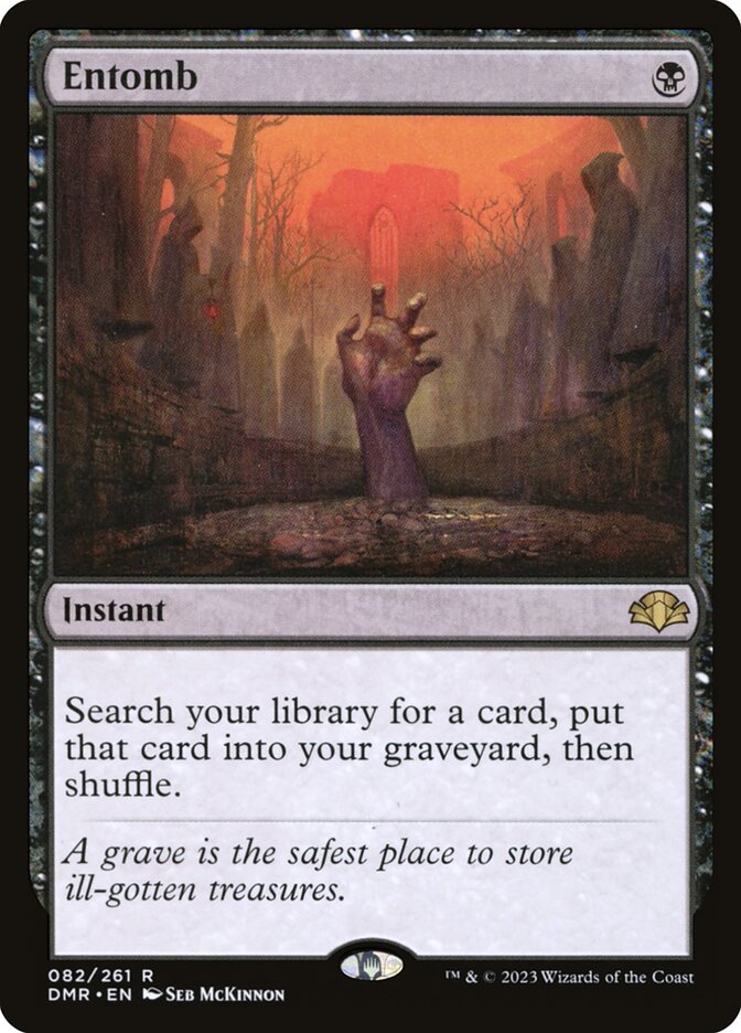Entomb (82) - Dominaria Remastered (DMR)