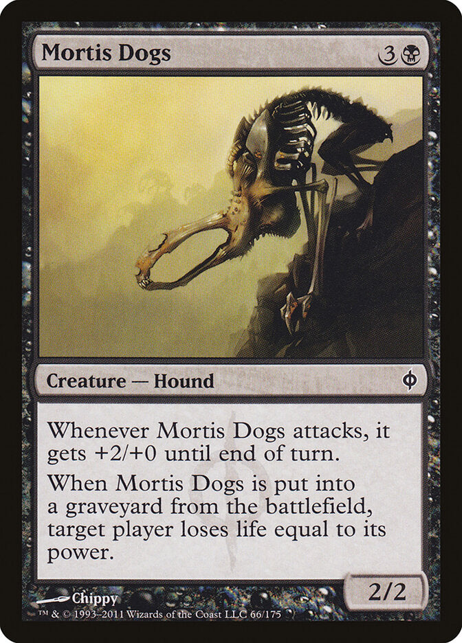 Mortis Dogs (66) - New Phyrexia (NPH)