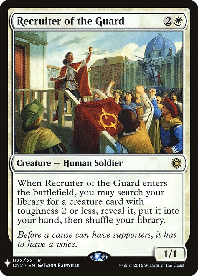 Recruiter of the Guard - The List (PLST)
