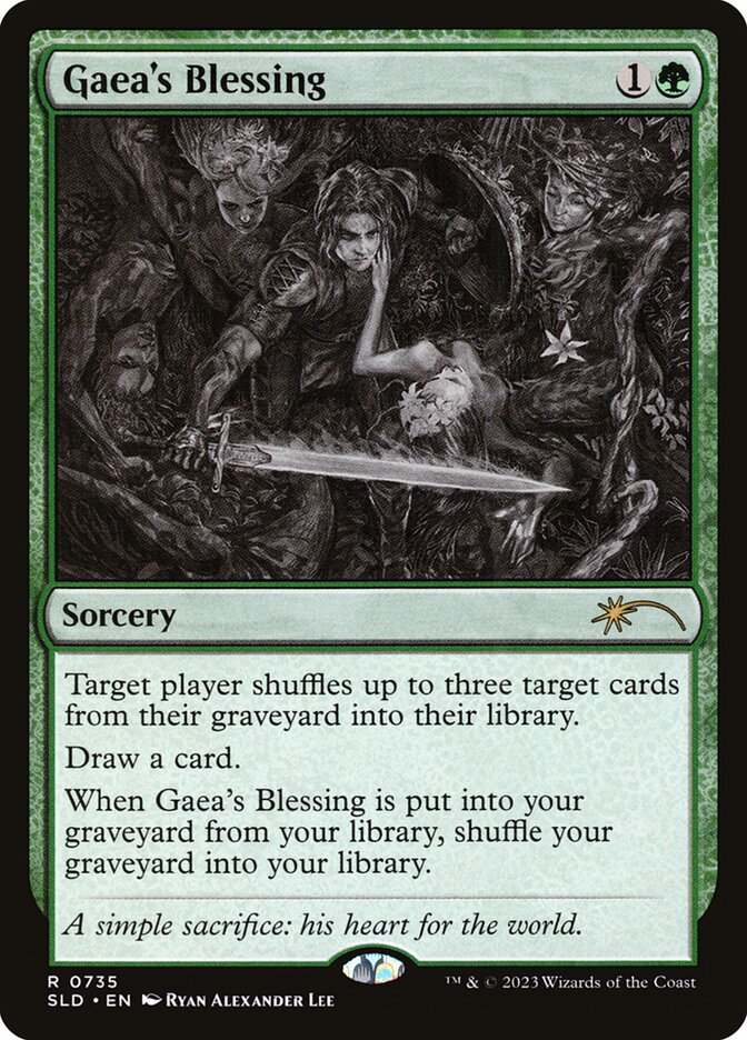 Gaea's Blessing (735) - Secret Lair Drop (SLD)