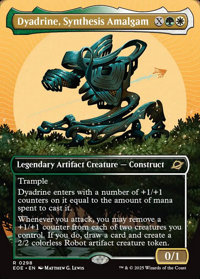 Dyadrine, Synthesis Amalgam (298) - [Borderless] Edge of Eternities (EOE)