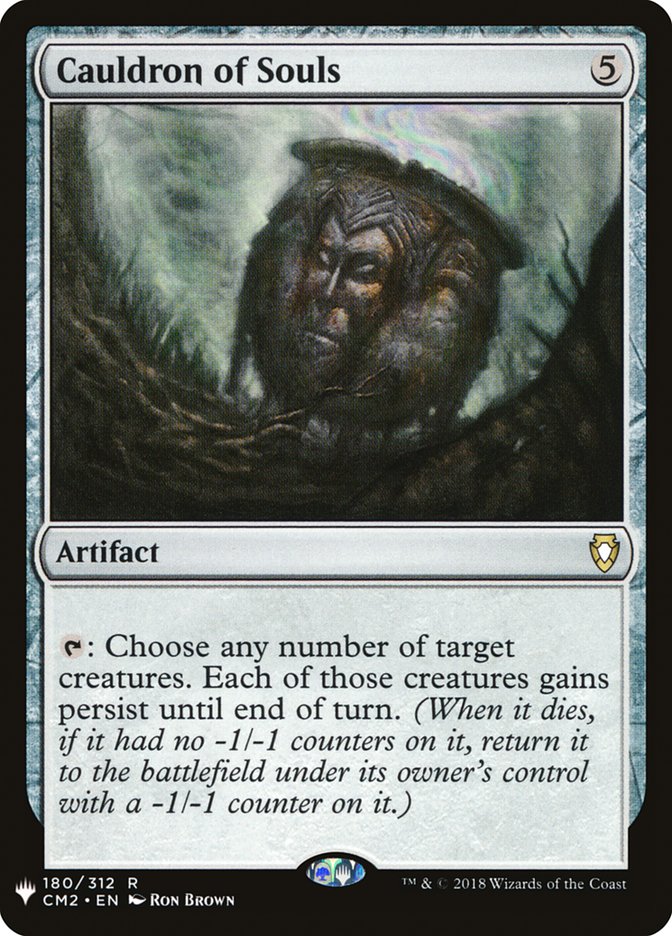 Cauldron of Souls - The List (PLST)