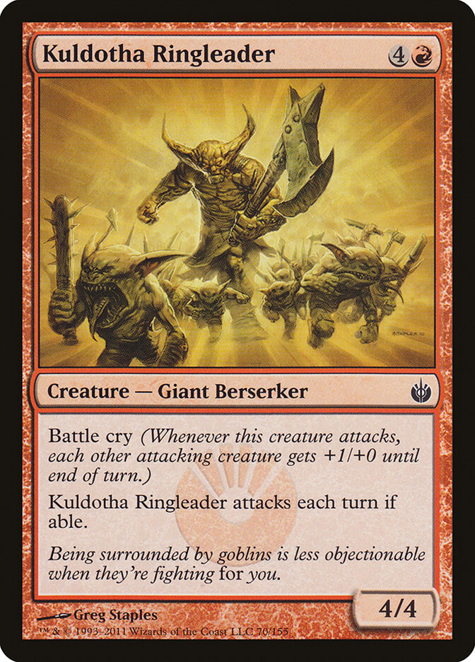 Kuldotha Ringleader (70) - Mirrodin Besieged (MBS)