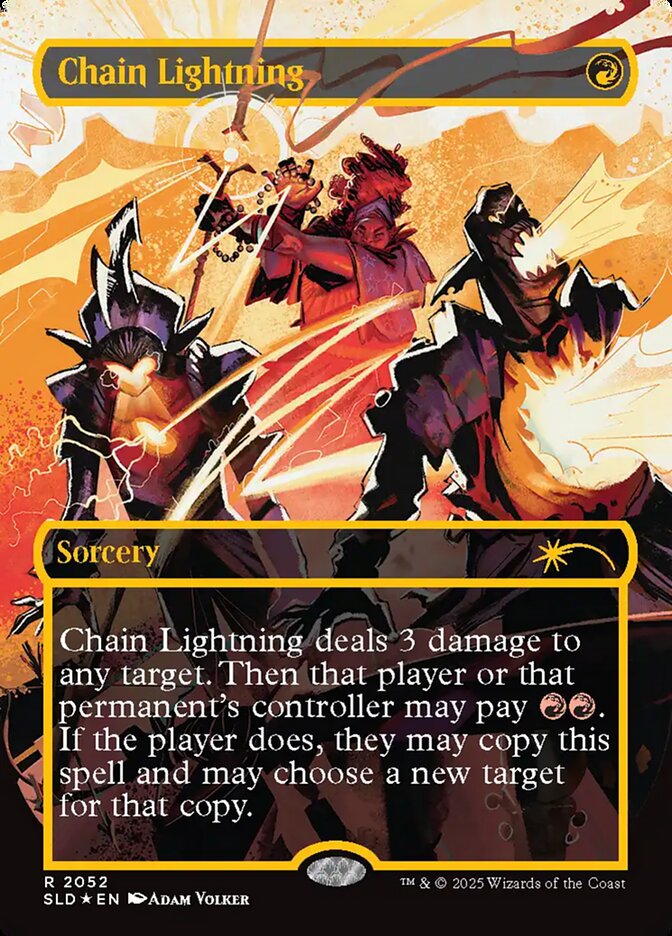 Chain Lightning (2052) - Secret Lair Drop (SLD)