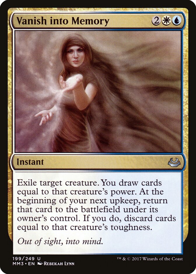 Vanish into Memory (199) - Modern Masters 2017 (MM3)