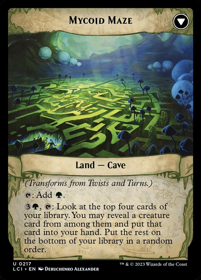 Twists and Turns // Mycoid Maze (217) - The Lost Caverns of Ixalan (LCI)
