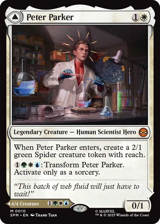 Peter Parker // Amazing Spider-Man (10) - [Foil] Marvel's Spider-Man (SPM)