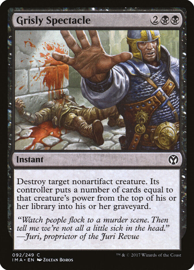 Grisly Spectacle (92) - Iconic Masters (IMA)