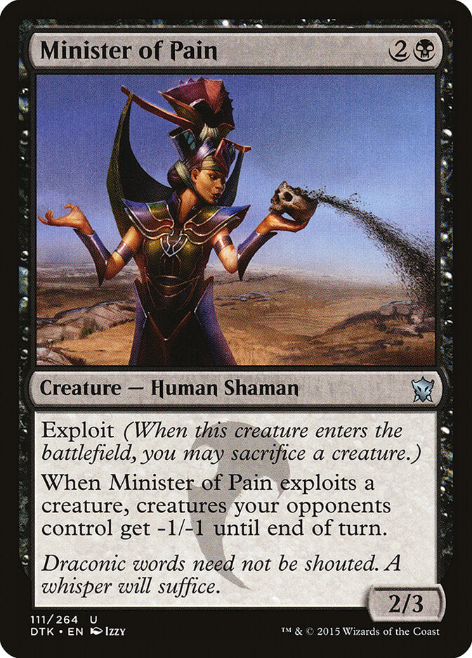 Minister of Pain (111) - Dragons of Tarkir (DTK)