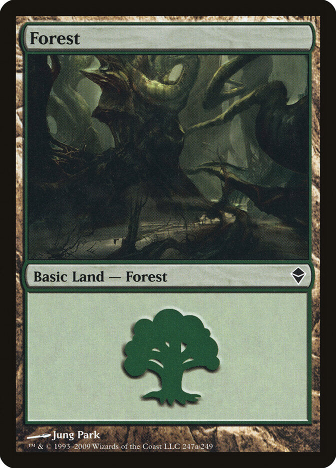 Forest (247a) - Zendikar (ZEN)