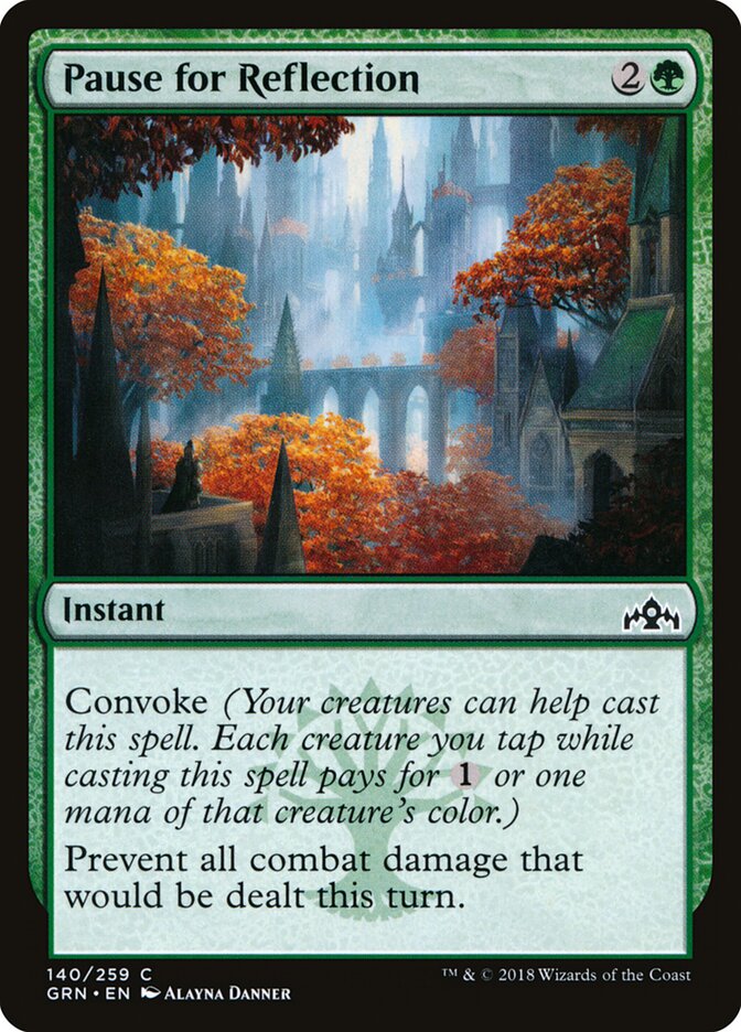 Pause for Reflection (140) - Guilds of Ravnica (GRN)