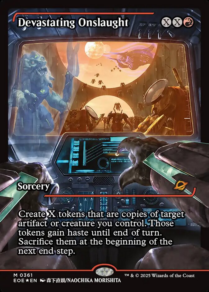 Devastating Onslaught (361) - Edge of Eternities (EOE)