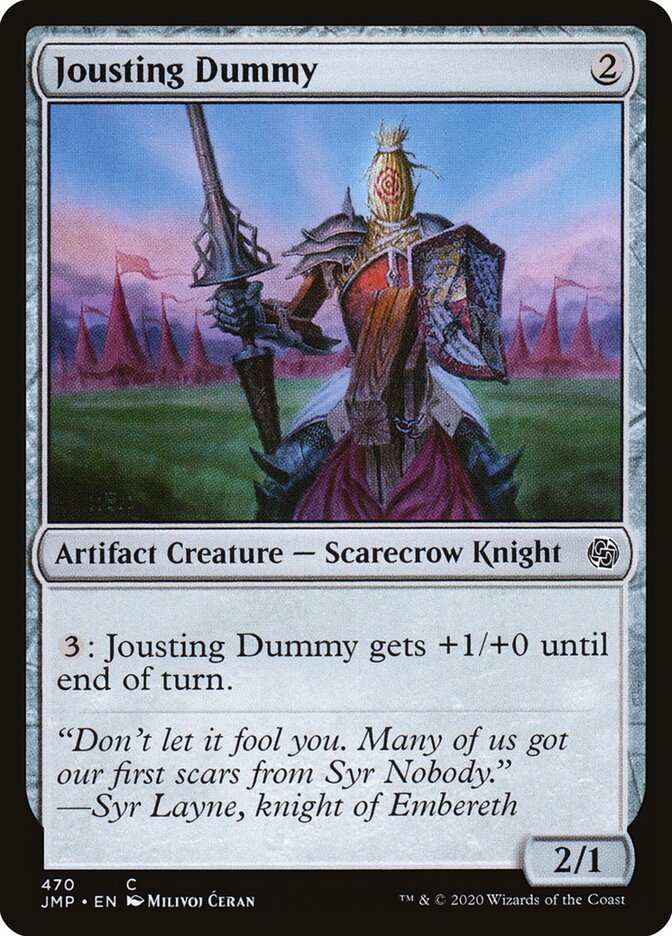 Jousting Dummy (470) - Jumpstart (JMP)